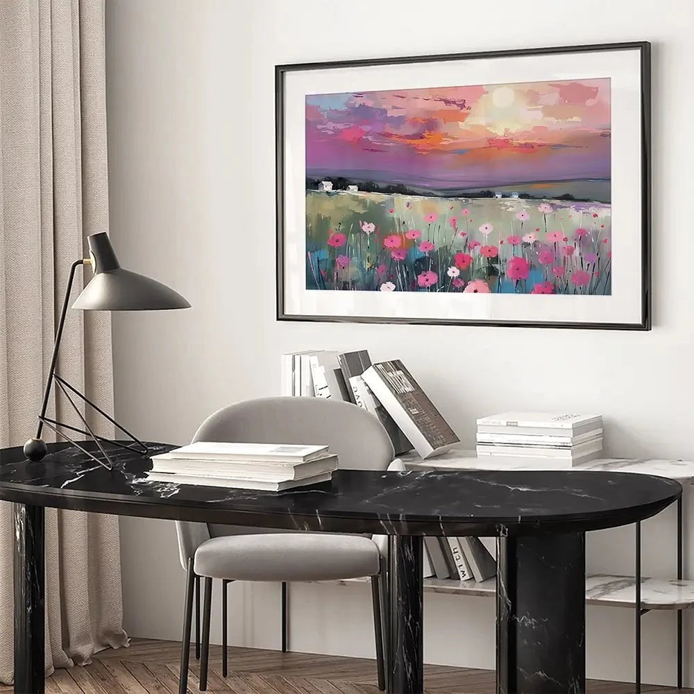 Pasture Dusk Framed Art Print Pasture Dusk Framed Art Print wall art product David Alexander Elder