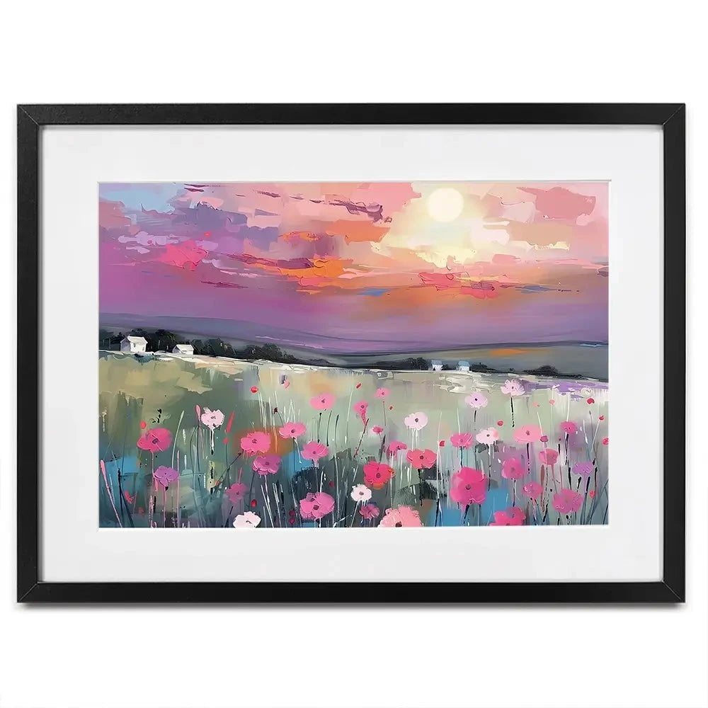Pasture Dusk Framed Art Print Pasture Dusk Framed Art Print wall art product David Alexander Elder
