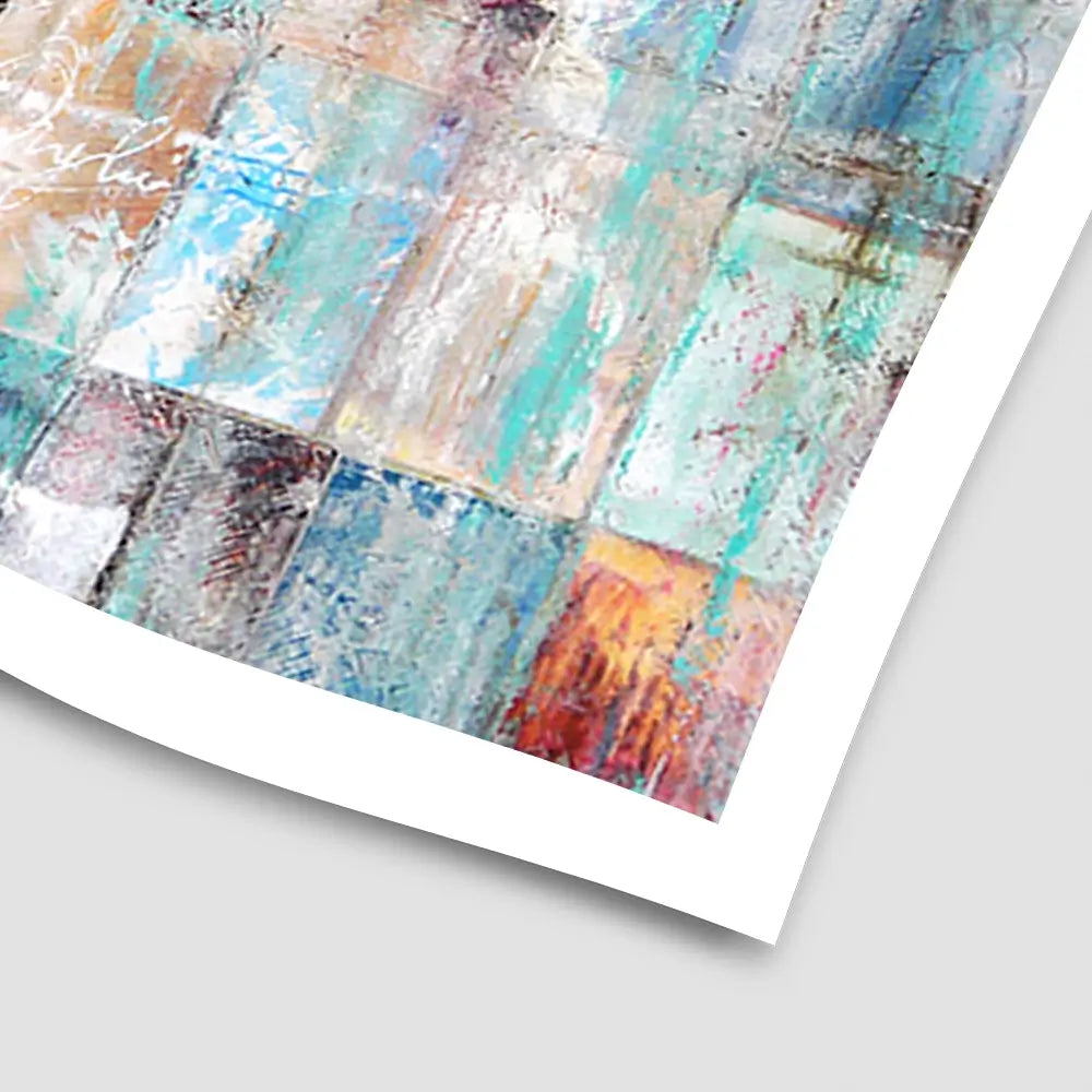 Patchwork Art Print Patchwork Art Print wall art product Studio Paint-Ing