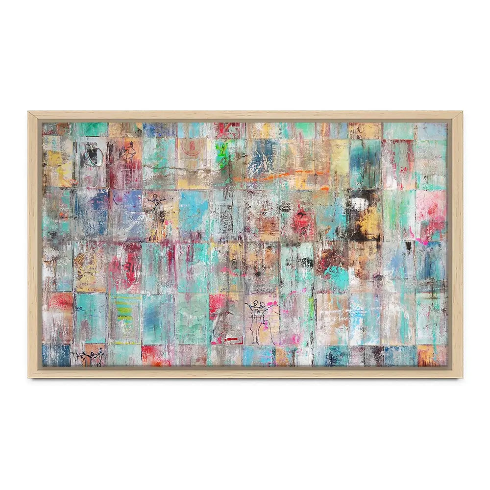 Patchwork Canvas Print Patchwork Canvas Print wall art product Studio Paint-Ing