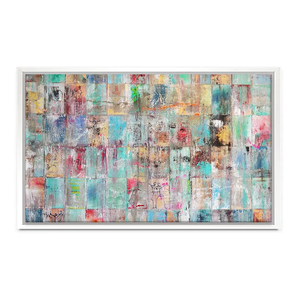 Patchwork Canvas Print Patchwork Canvas Print wall art product Studio Paint-Ing