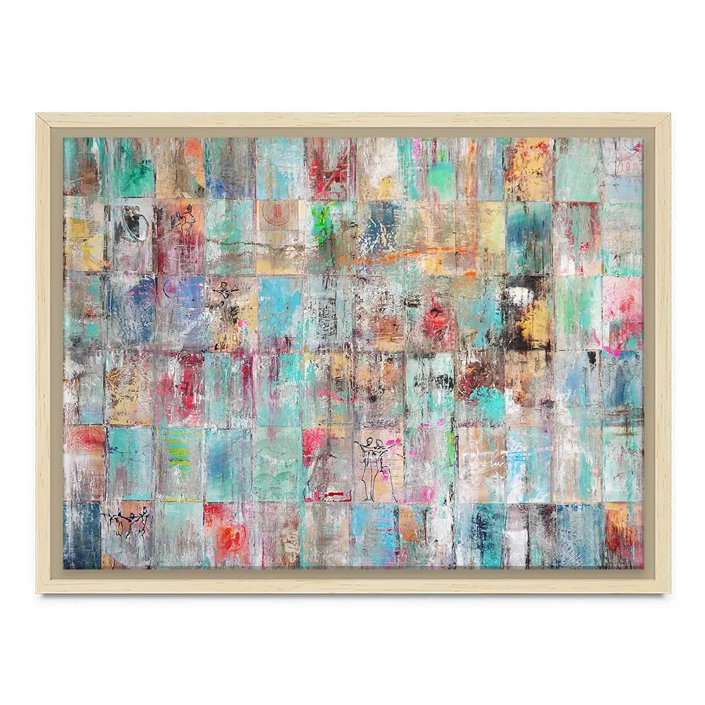 Patchwork Canvas Print Patchwork Canvas Print wall art product Studio Paint-Ing
