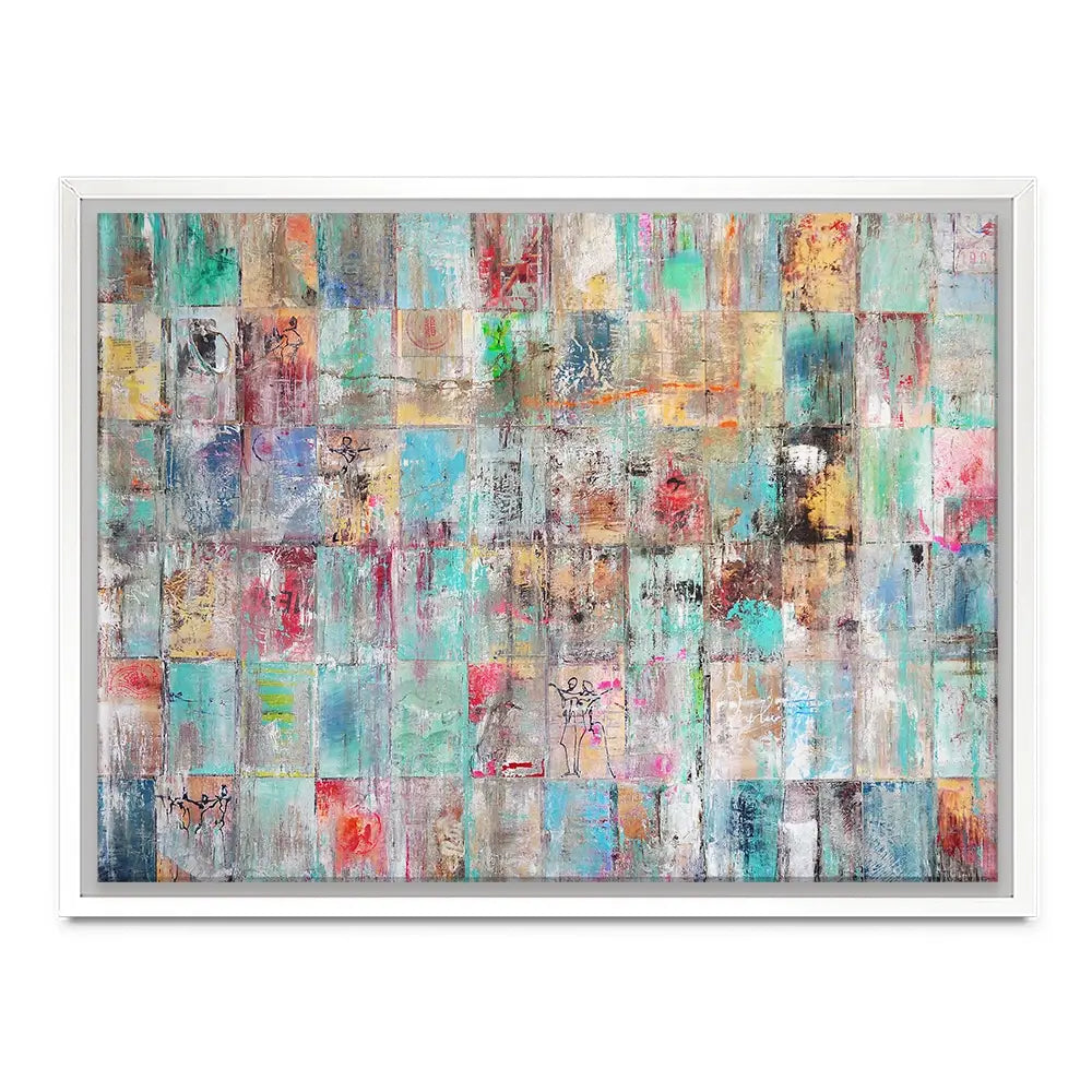Patchwork Canvas Print Patchwork Canvas Print wall art product Studio Paint-Ing