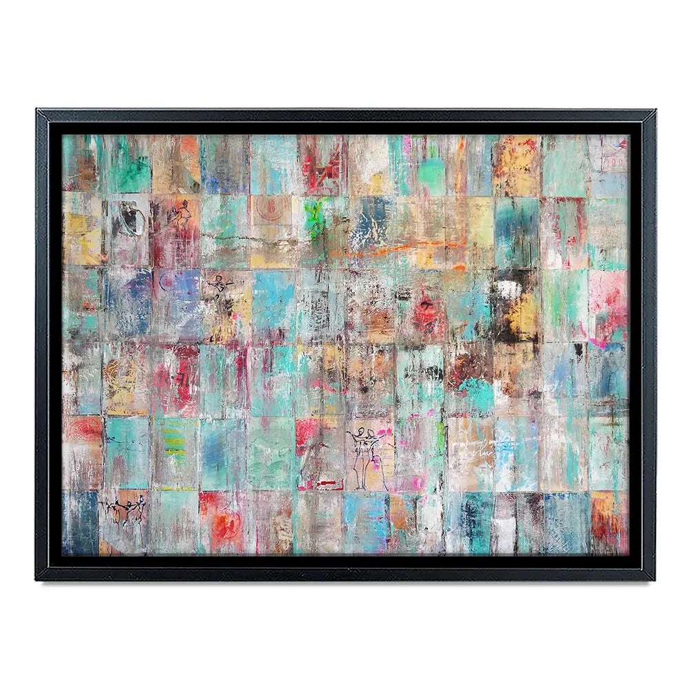 Patchwork Canvas Print Patchwork Canvas Print wall art product Studio Paint-Ing