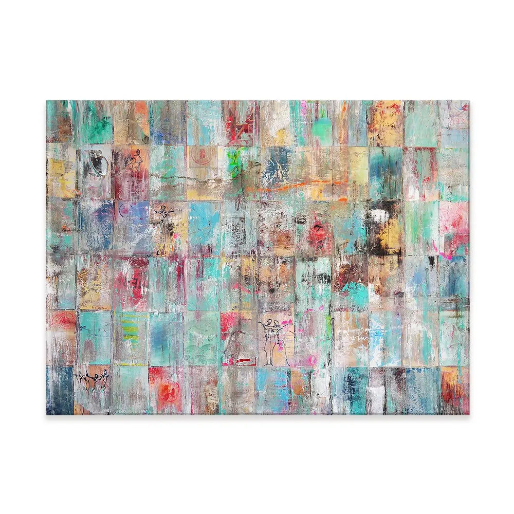 Patchwork Canvas Print Patchwork Canvas Print wall art product Studio Paint-Ing
