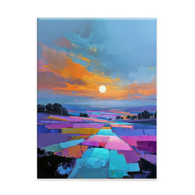 Patchwork Nightfall Canvas Print Patchwork Nightfall Canvas Print wall art product David Alexander Elder