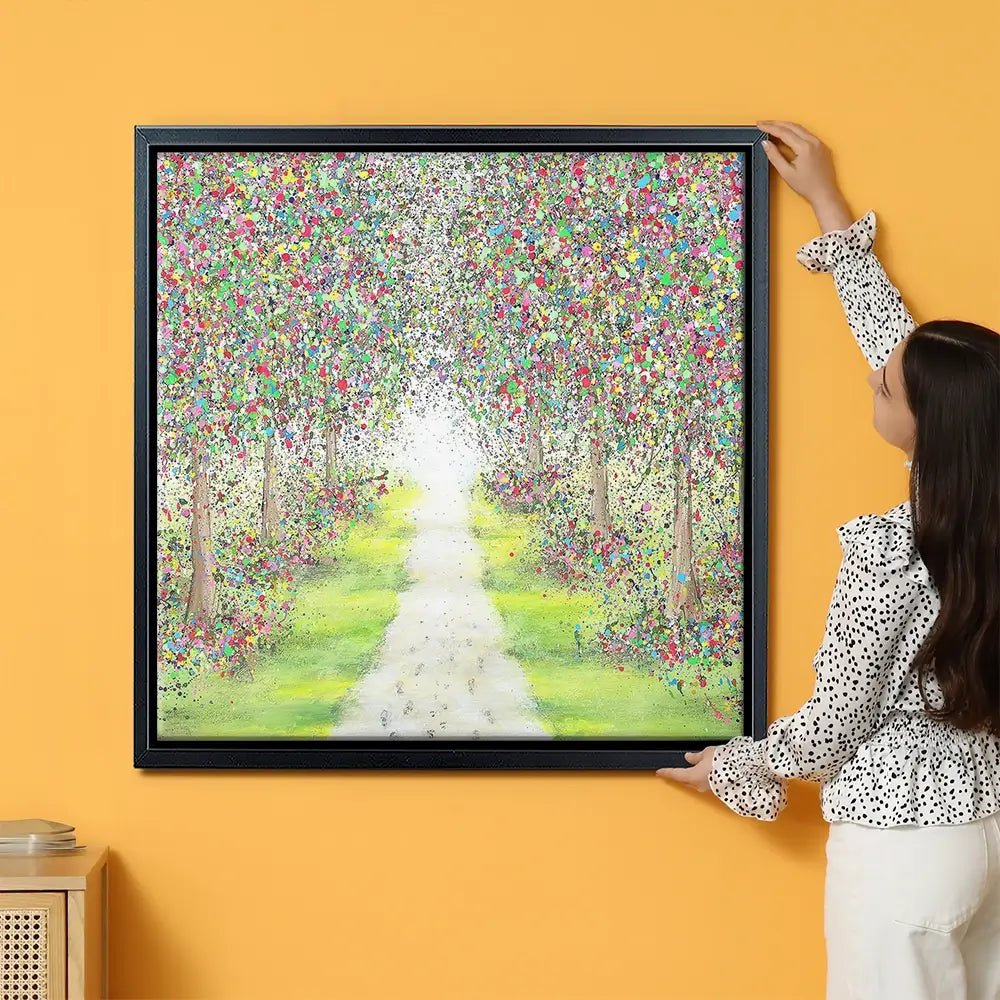 Pathway To Happiness Oversized Canvas Print Pathway To Happiness Oversized Canvas Print wall art product Art Print Shop