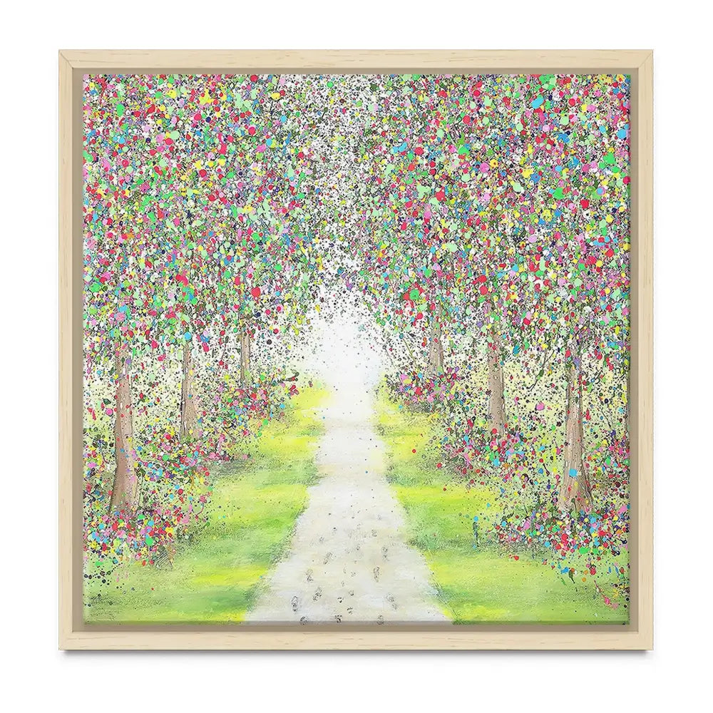 Pathway To Happiness Oversized Canvas Print Pathway To Happiness Oversized Canvas Print wall art product Art Print Shop