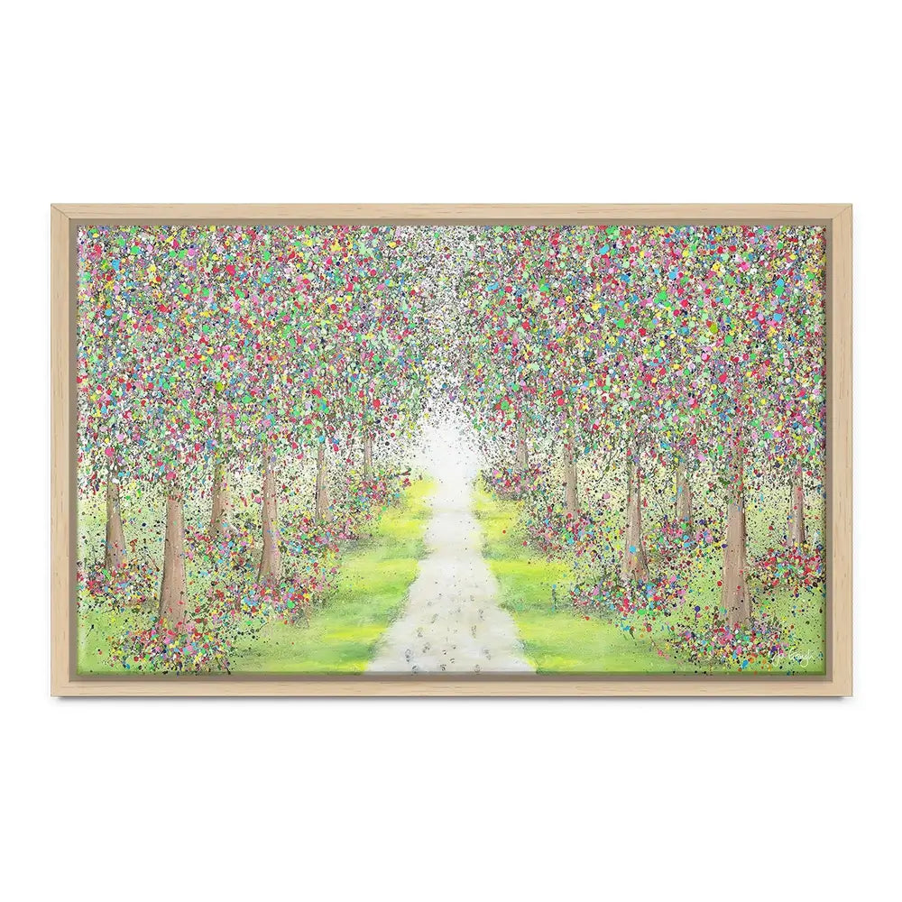Pathway To Happiness Oversized Canvas Print Pathway To Happiness Oversized Canvas Print wall art product Art Print Shop