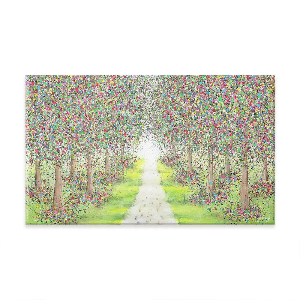 Pathway To Happiness Oversized Canvas Print Pathway To Happiness Oversized Canvas Print wall art product Art Print Shop