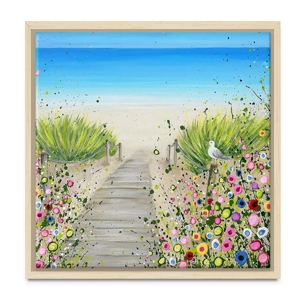 Pathway To Paradise Oversized Canvas Print Pathway To Paradise Oversized Canvas Print wall art product Jo Gough
