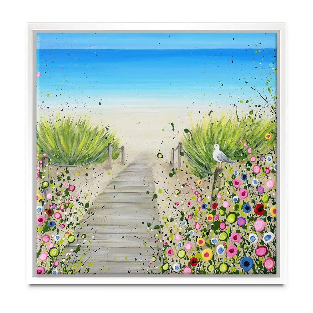 Pathway To Paradise Oversized Canvas Print Pathway To Paradise Oversized Canvas Print wall art product Jo Gough