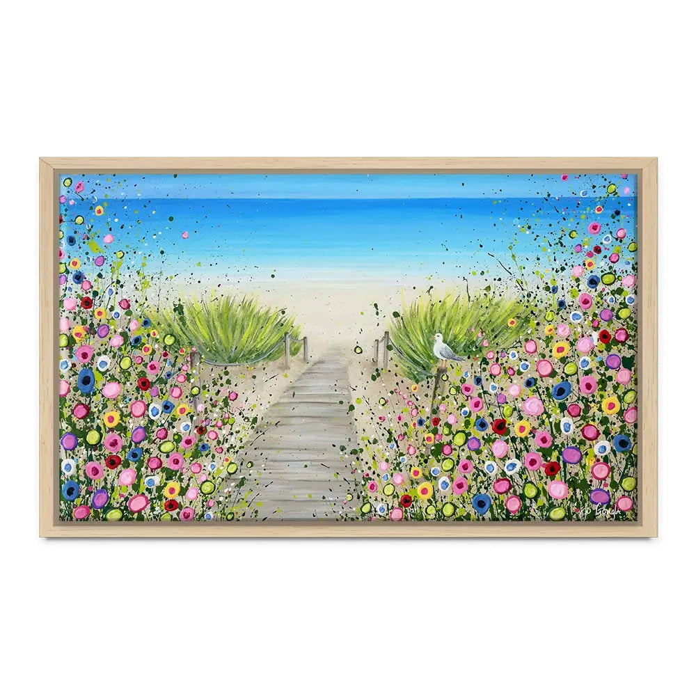Pathway To Paradise Oversized Canvas Print Pathway To Paradise Oversized Canvas Print wall art product Jo Gough