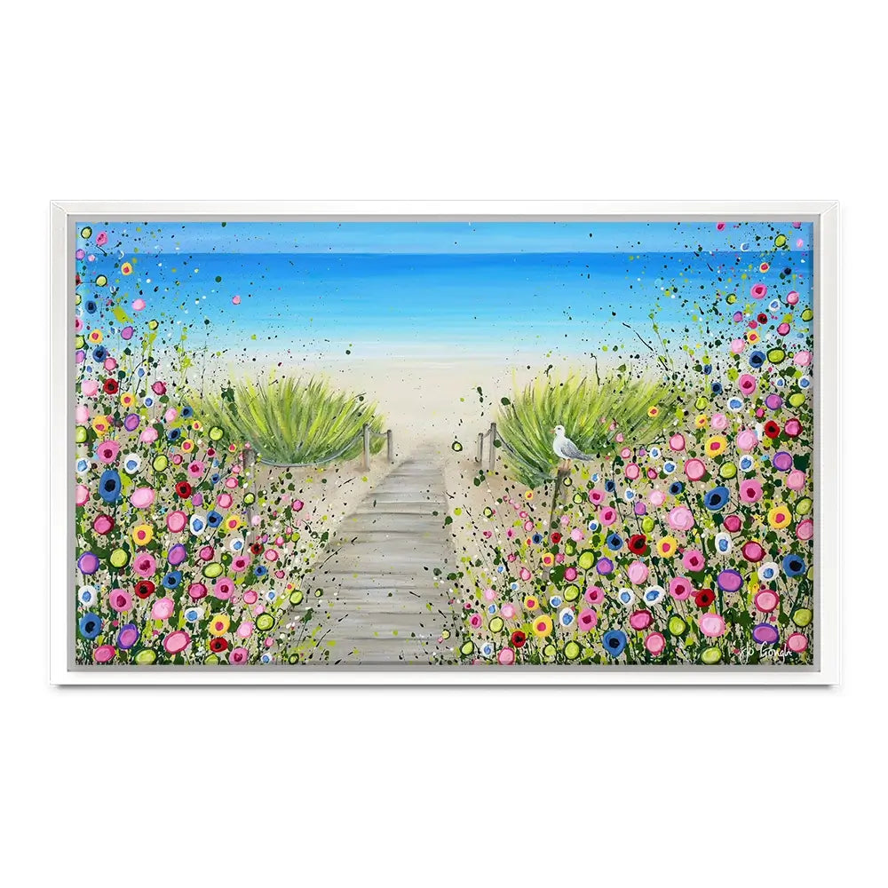 Pathway To Paradise Oversized Canvas Print Pathway To Paradise Oversized Canvas Print wall art product Jo Gough