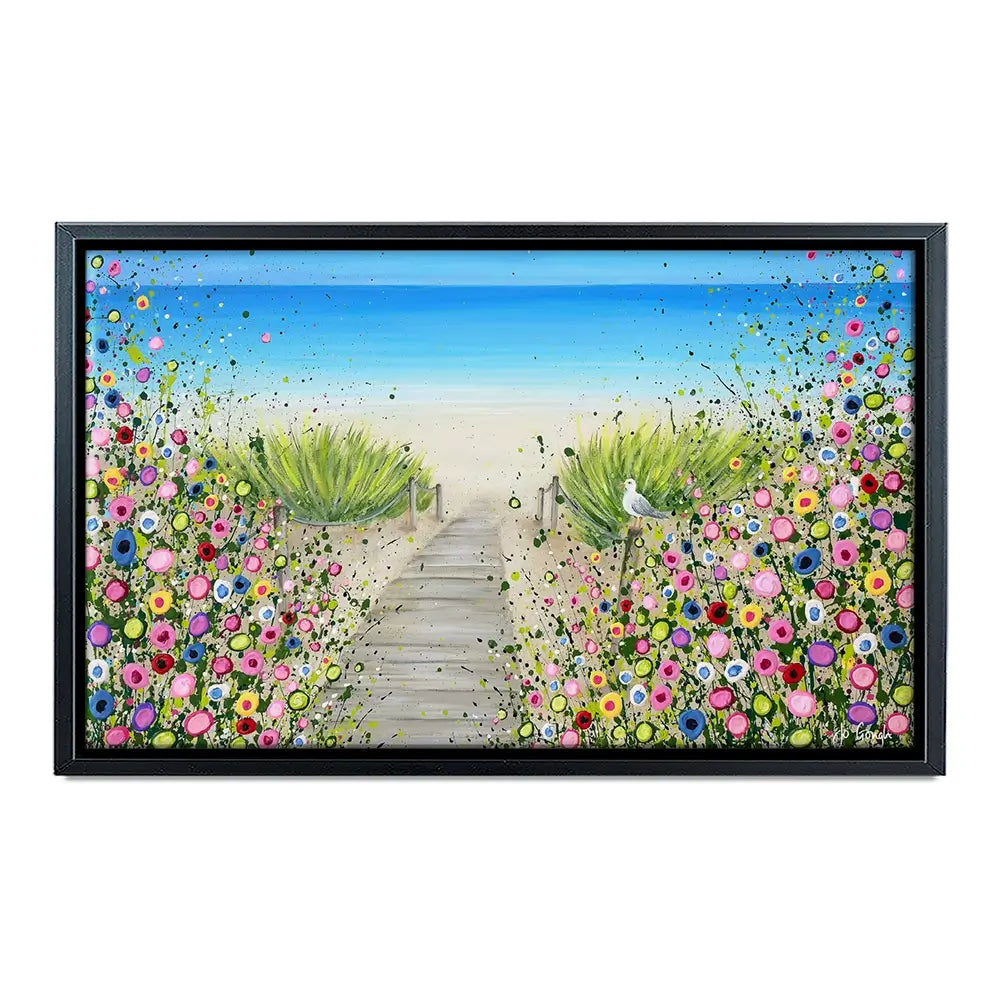 Pathway To Paradise Oversized Canvas Print Pathway To Paradise Oversized Canvas Print wall art product Jo Gough