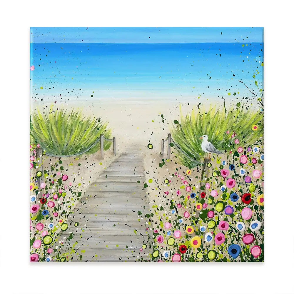 Pathway To Paradise Oversized Canvas Print Pathway To Paradise Oversized Canvas Print wall art product Jo Gough