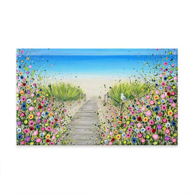 Pathway To Paradise Oversized Canvas Print Pathway To Paradise Oversized Canvas Print wall art product Jo Gough