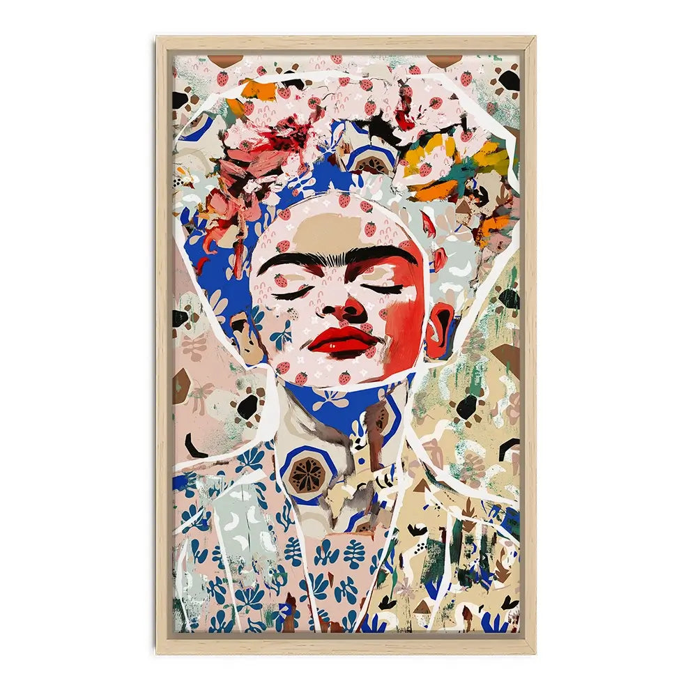 Pattern Play Frida Canvas Print Pattern Play Frida Canvas Print wall art product Treechild