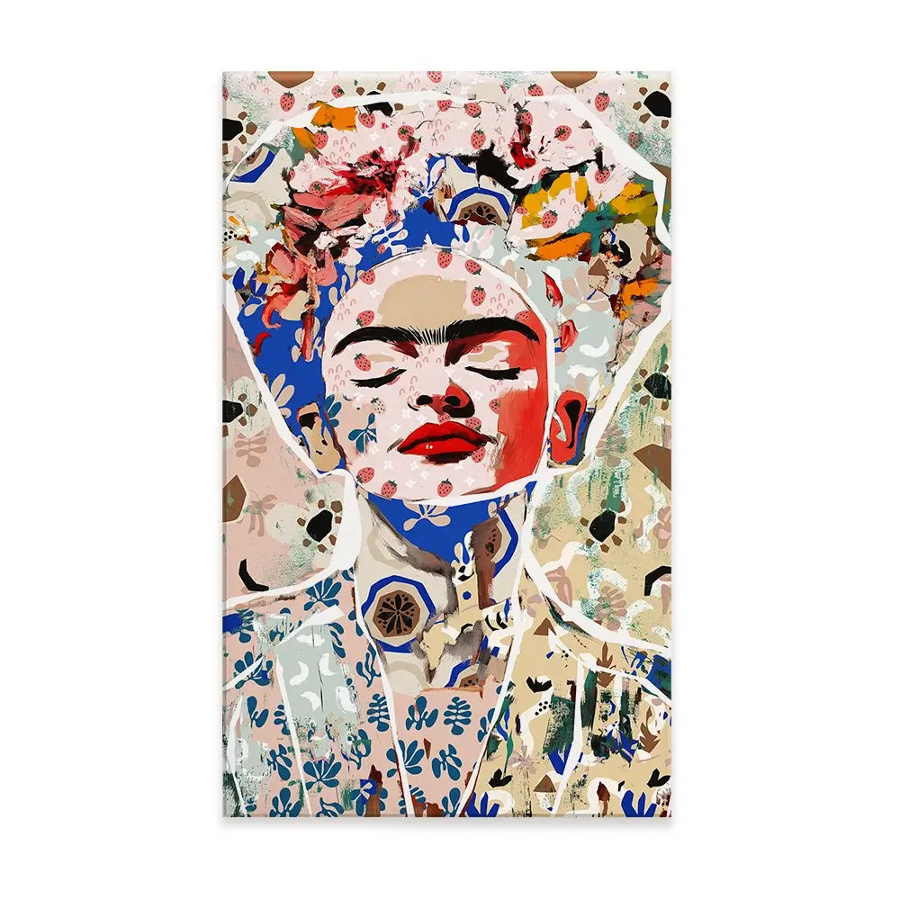 Pattern Play Frida Canvas Print Pattern Play Frida Canvas Print wall art product Treechild