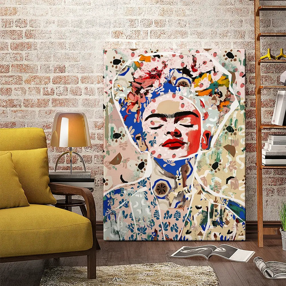 Pattern Play Frida Canvas Print Pattern Play Frida Canvas Print wall art product Treechild