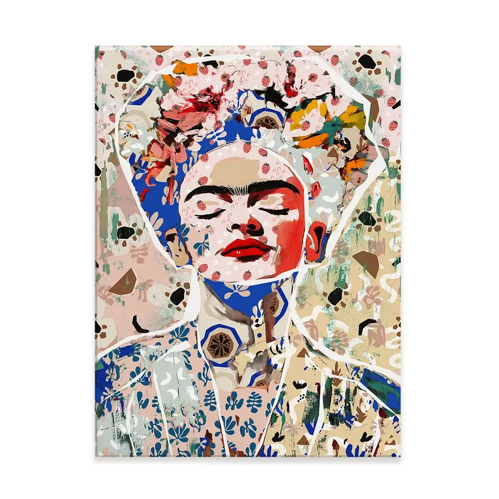 Pattern Play Frida Canvas Print Pattern Play Frida Canvas Print wall art product Treechild