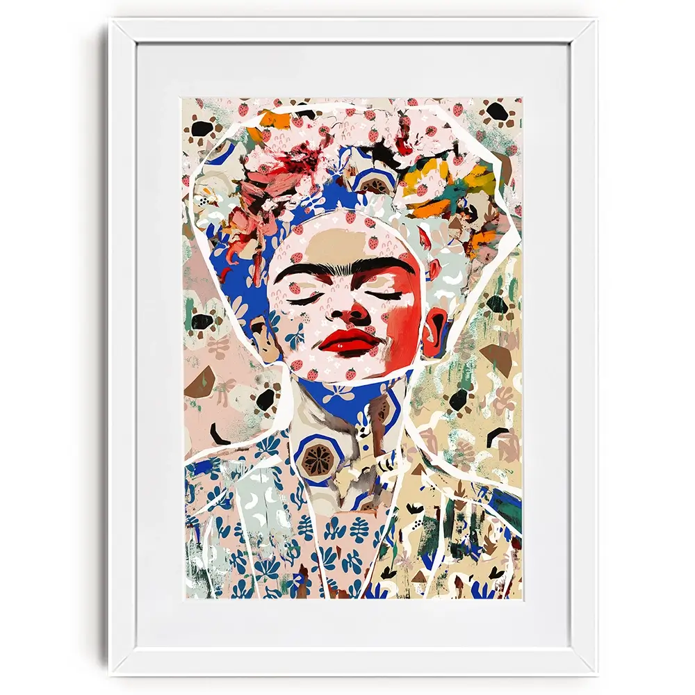 Pattern Play Frida Framed Art Print Pattern Play Frida Framed Art Print wall art product Treechild