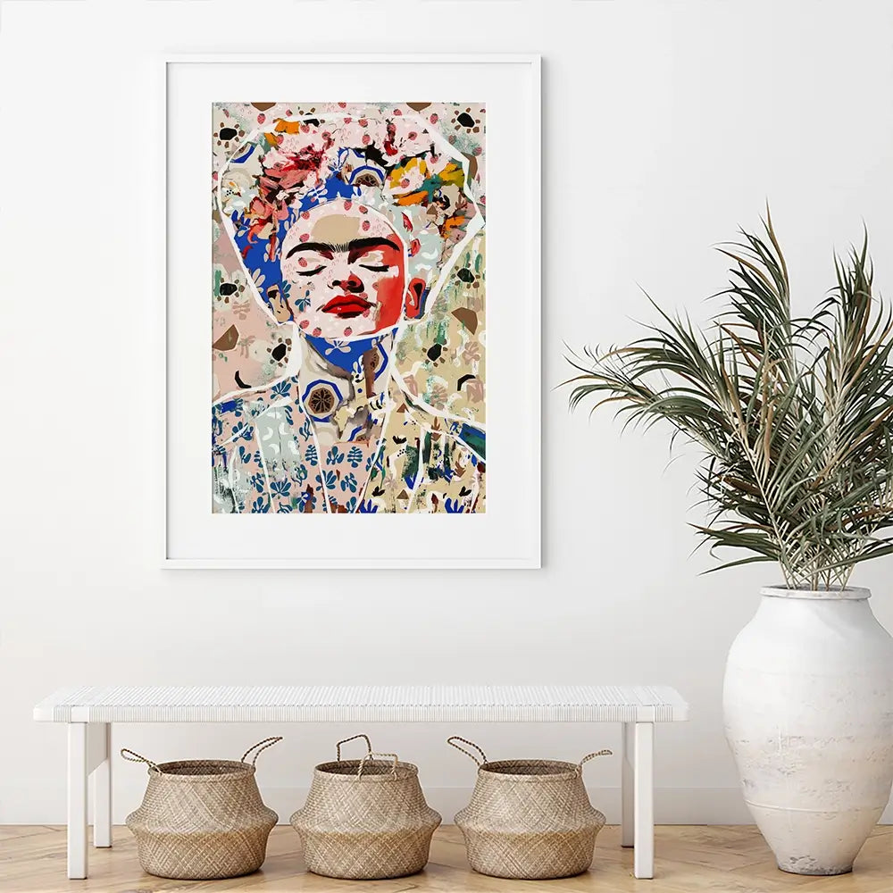 Pattern Play Frida Framed Art Print Pattern Play Frida Framed Art Print wall art product Treechild