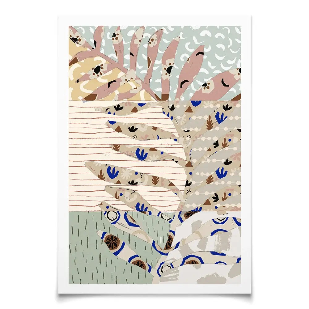 Pattern Play Leaf Art Print Pattern Play Leaf Art Print wall art product Treechild