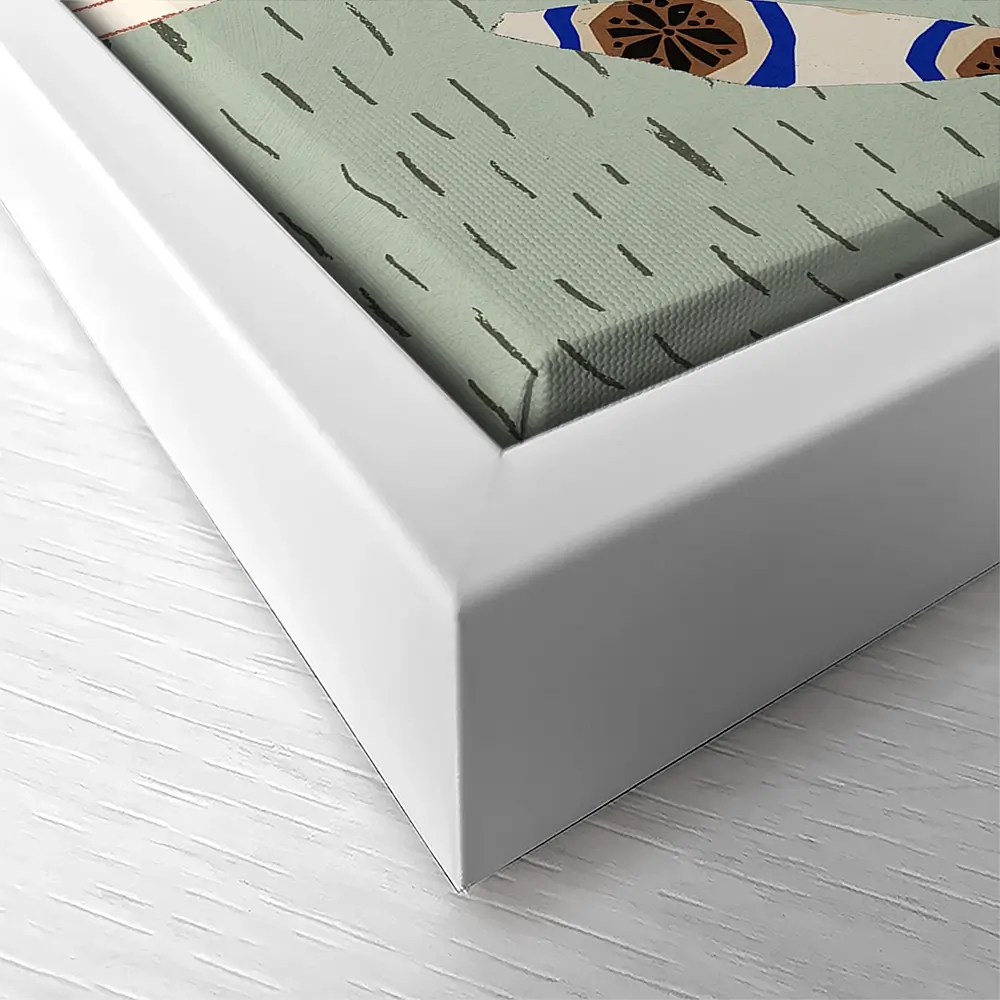 Pattern Play Leaf Canvas Print Pattern Play Leaf Canvas Print wall art product Treechild