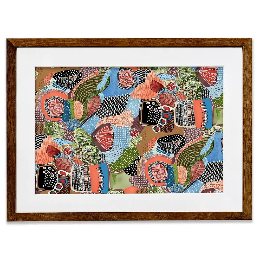 Patterns Framed Art Print Patterns Framed Art Print wall art product Art Print Shop