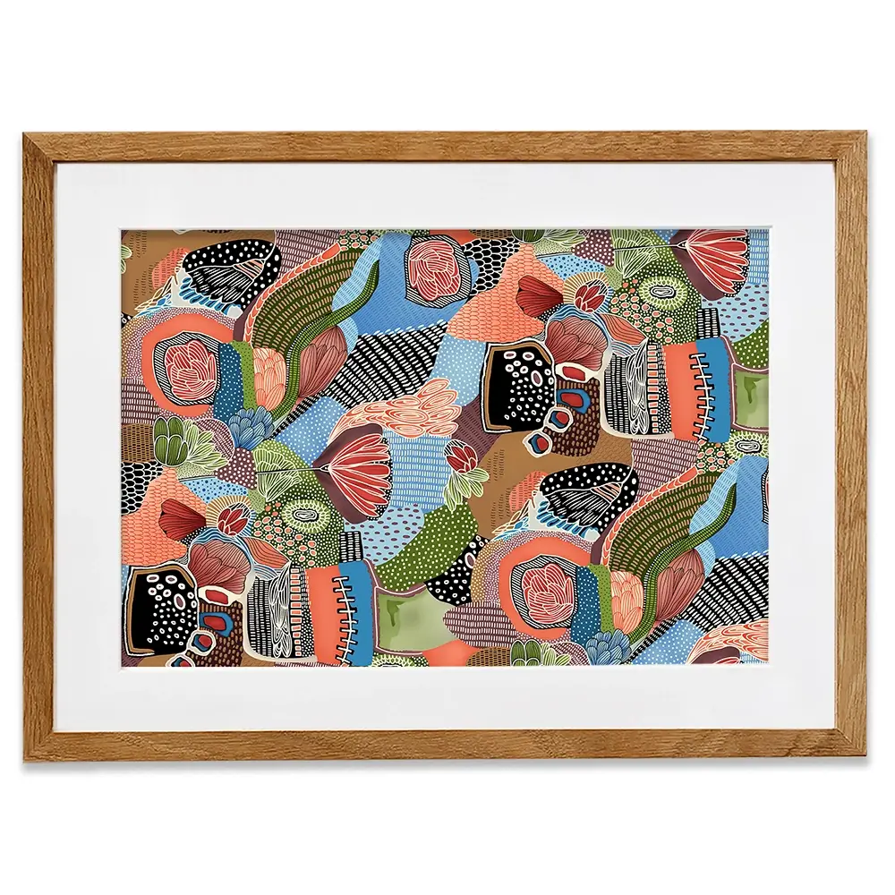 Patterns Framed Art Print Patterns Framed Art Print wall art product Art Print Shop
