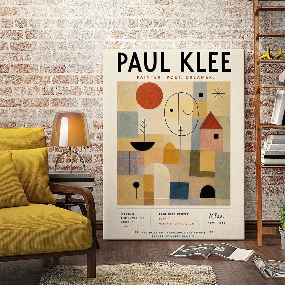 Paul Klee Canvas Print Paul Klee Canvas Print wall art product Treechild