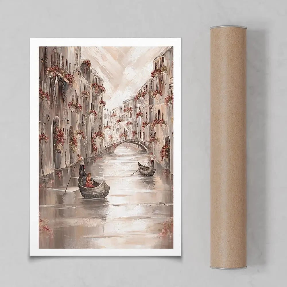 Peace In Venice Art Print Peace In Venice Art Print wall art product Isabella Karolewicz
