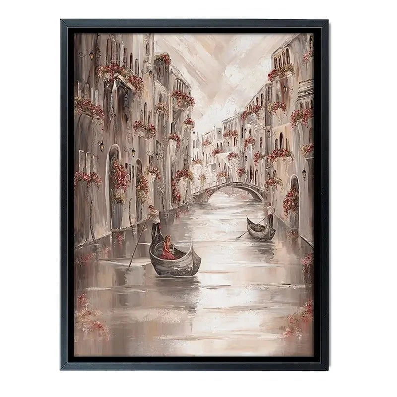 Peace In Venice Canvas Print Peace In Venice Canvas Print wall art product Isabella Karolewicz