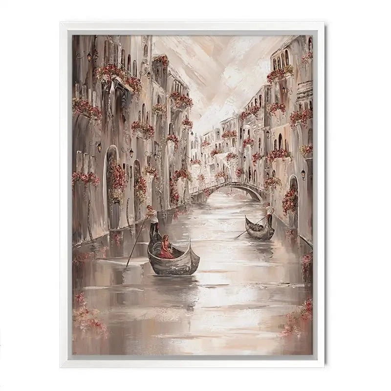 Peace In Venice Canvas Print Peace In Venice Canvas Print wall art product Isabella Karolewicz