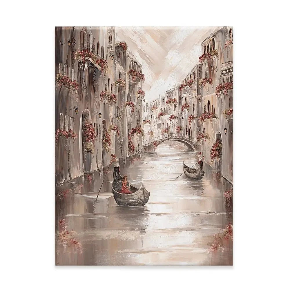 Peace In Venice Canvas Print Peace In Venice Canvas Print wall art product Isabella Karolewicz