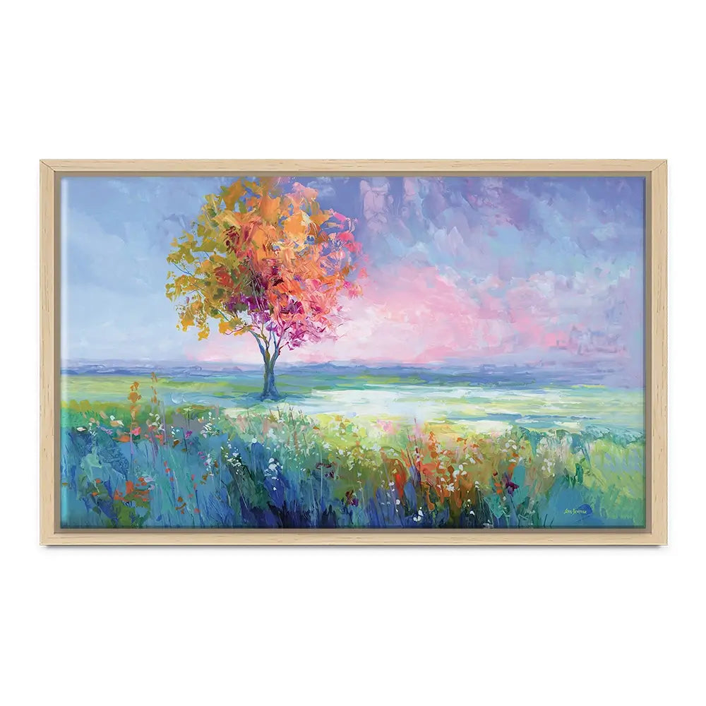 Peaceful Landscape Canvas Print Peaceful Landscape Canvas Print wall art product Leon Devenice