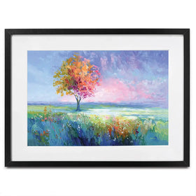 Peaceful Landscape Framed Art Print Peaceful Landscape Framed Art Print wall art product Leon Devenice