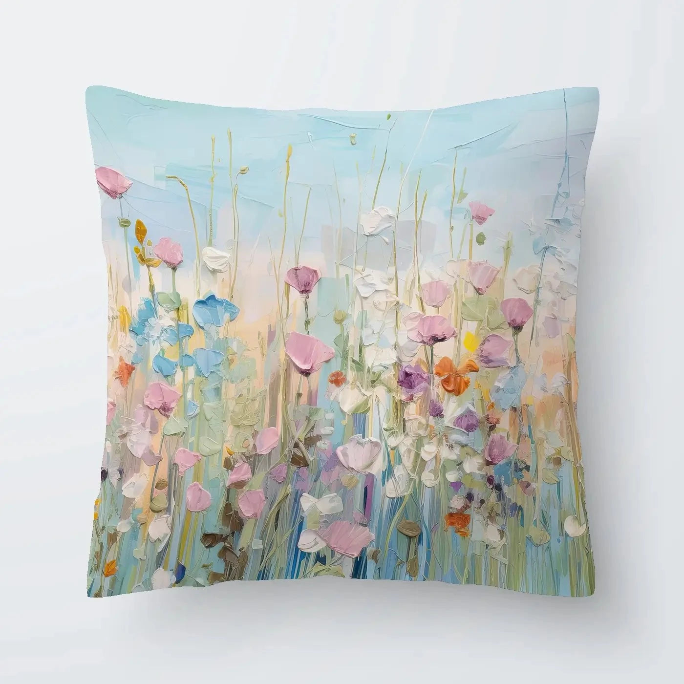 Peaceful Wildflowers Cushion Peaceful Wildflowers Cushion wall art product Gina Kelly - Independent