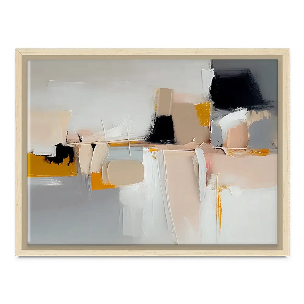 Peach Palette Canvas Print Peach Palette Canvas Print wall art product Art Print Shop