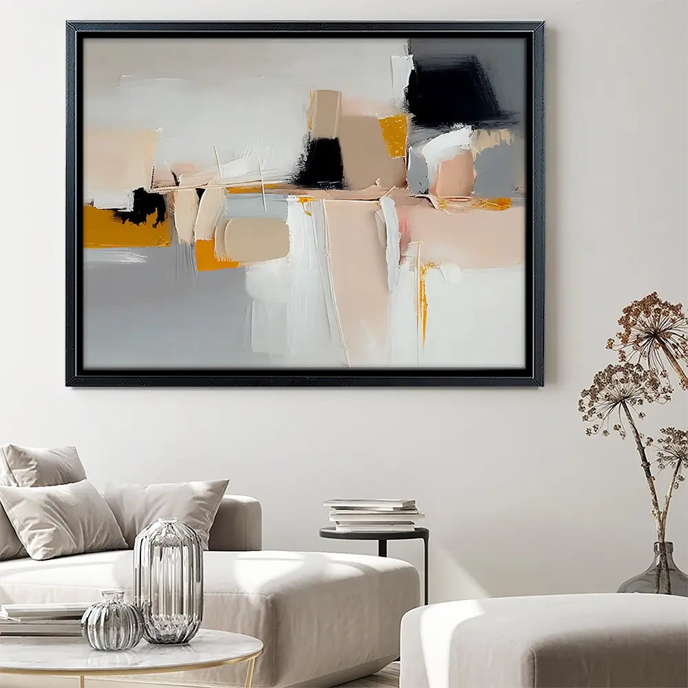 Peach Palette Canvas Print Peach Palette Canvas Print wall art product Art Print Shop