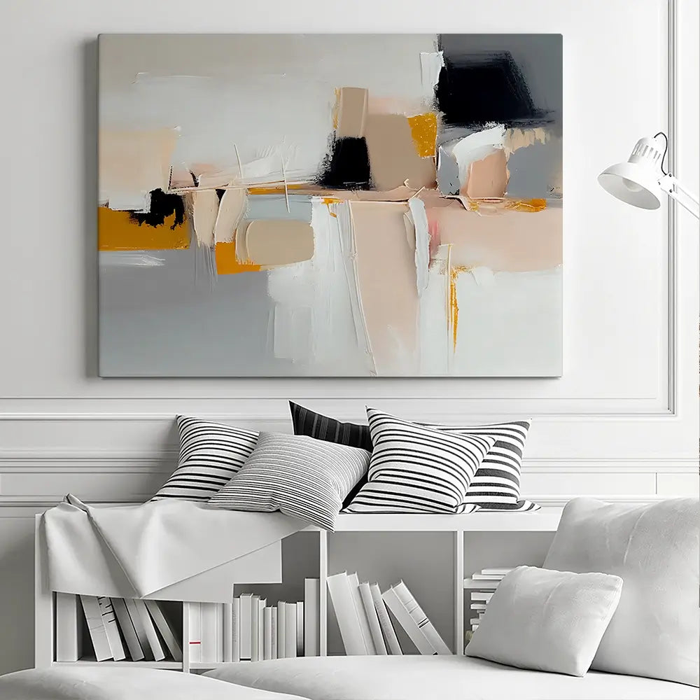 Peach Palette Canvas Print Peach Palette Canvas Print wall art product Art Print Shop