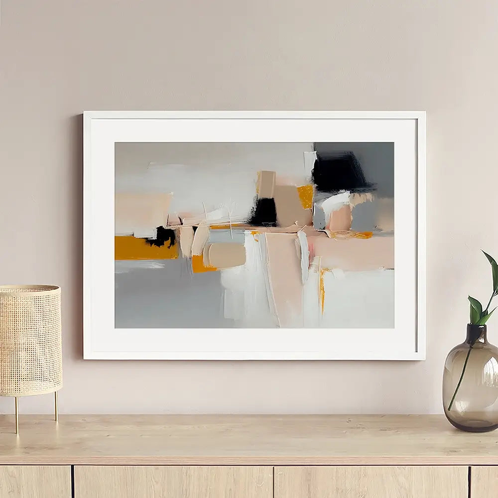 Peach Palette Framed Art Print Peach Palette Framed Art Print wall art product Art Print Shop