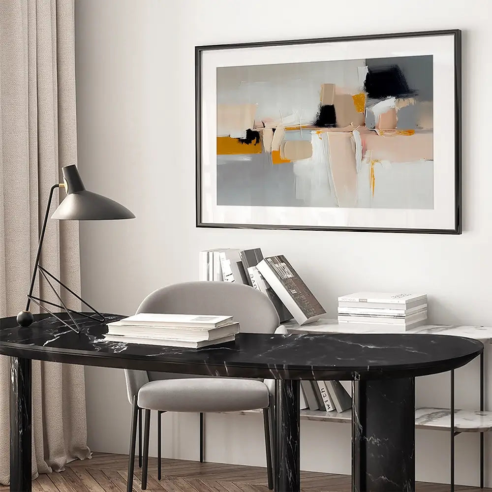 Peach Palette Framed Art Print Peach Palette Framed Art Print wall art product Art Print Shop