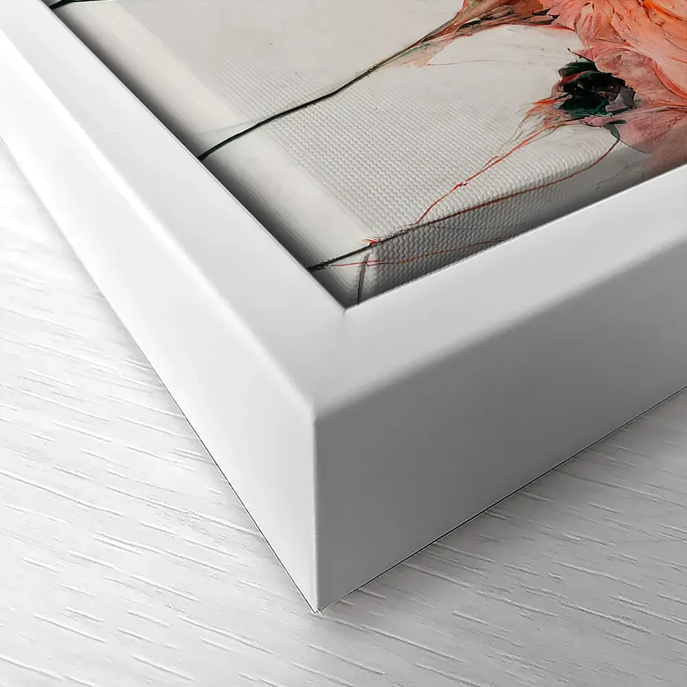 Peach Poppy Canvas Print Peach Poppy Canvas Print wall art product Treechild