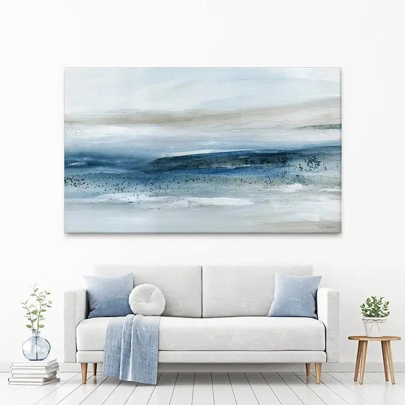 Pebbled Beach Canvas Print Pebbled Beach Canvas Print wall art product Carol Robinson