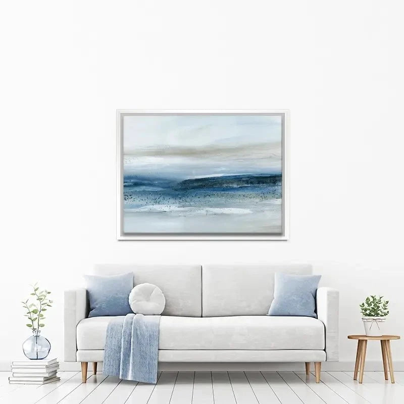 Pebbled Beach Canvas Print Pebbled Beach Canvas Print wall art product Carol Robinson
