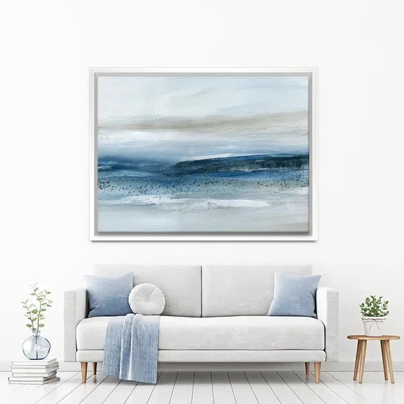 Pebbled Beach Canvas Print Pebbled Beach Canvas Print wall art product Carol Robinson