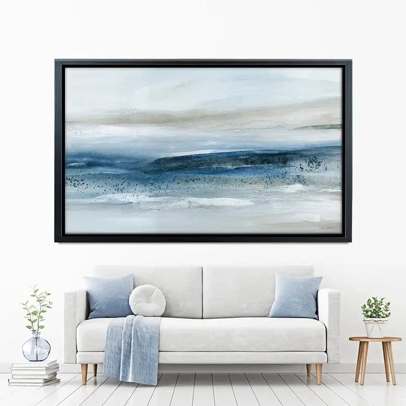 Pebbled Beach Canvas Print Pebbled Beach Canvas Print wall art product Carol Robinson