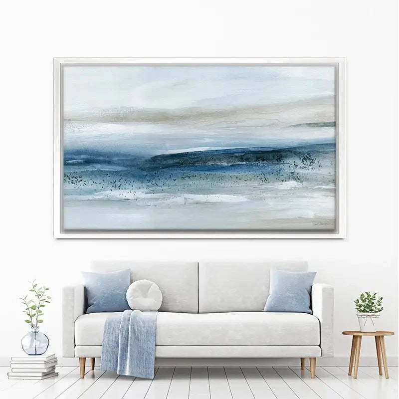 Pebbled Beach Canvas Print Pebbled Beach Canvas Print wall art product Carol Robinson